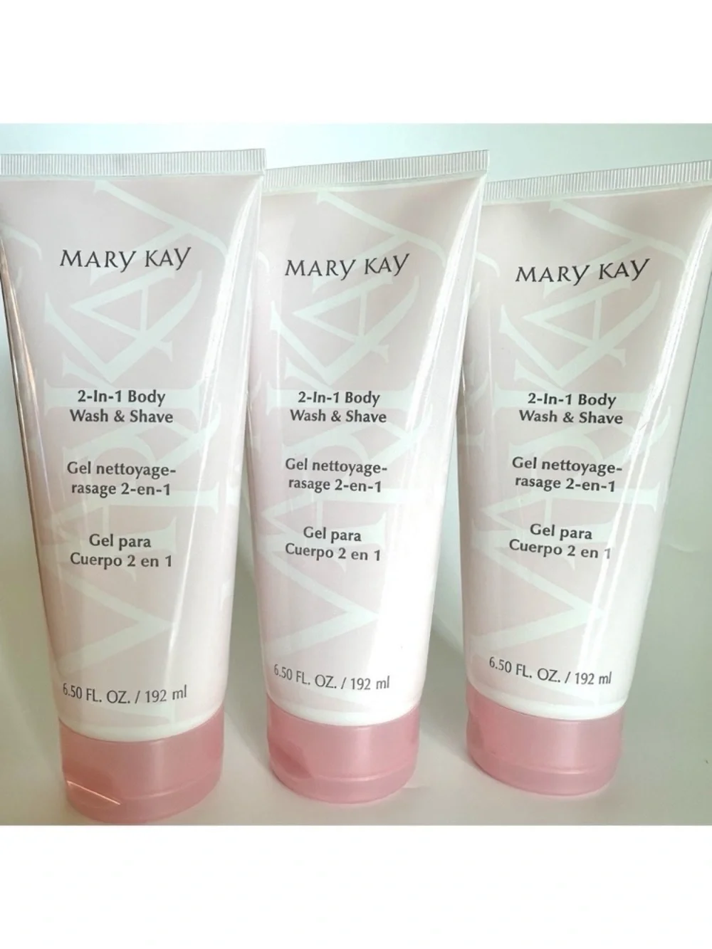 3 Mary Kay 2-In-1 Body Wash & Shave